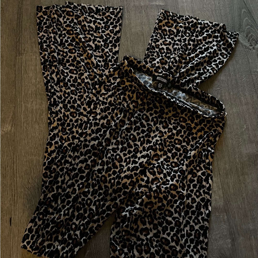 cheetah pants